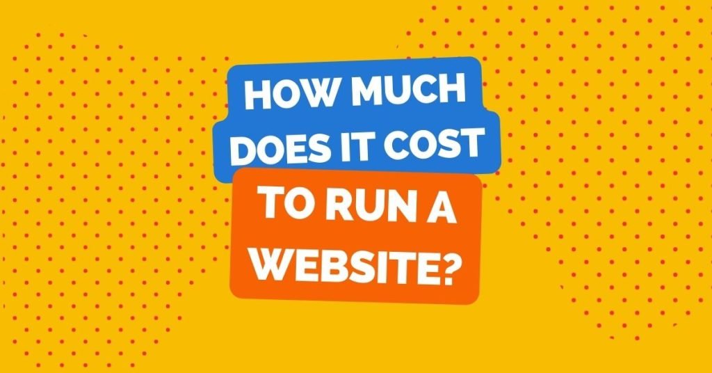 cost to run a website